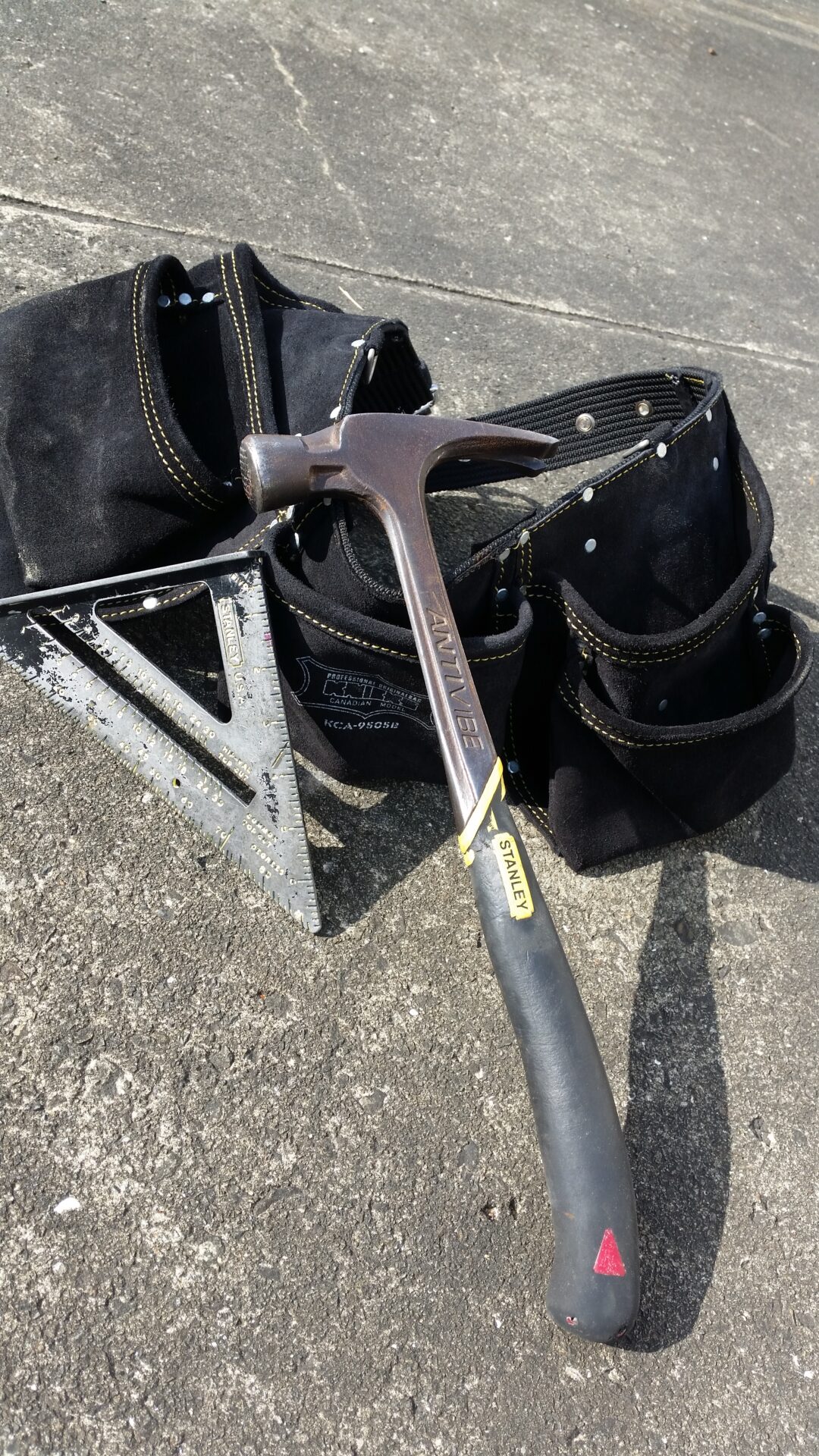 USA製、STANLEY社の2×4用ハンマー、スクエア(差し金定規)